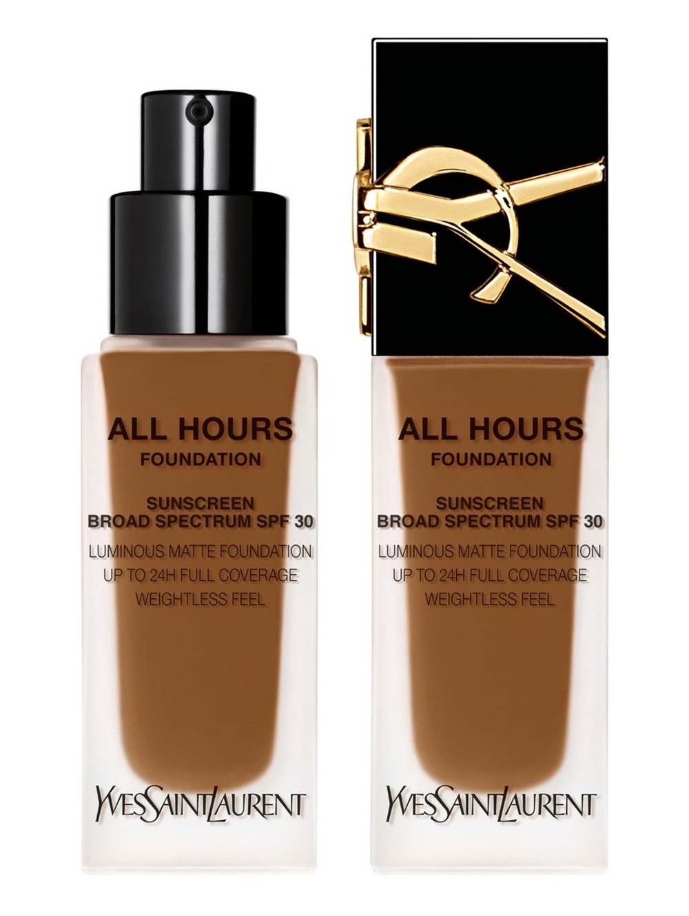 YSL All Hours Foundation SPF 30 DW6 Warm Deep – Full Coverage 25ml NEW